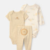 Set primer muda 3pz carters leon amarillo