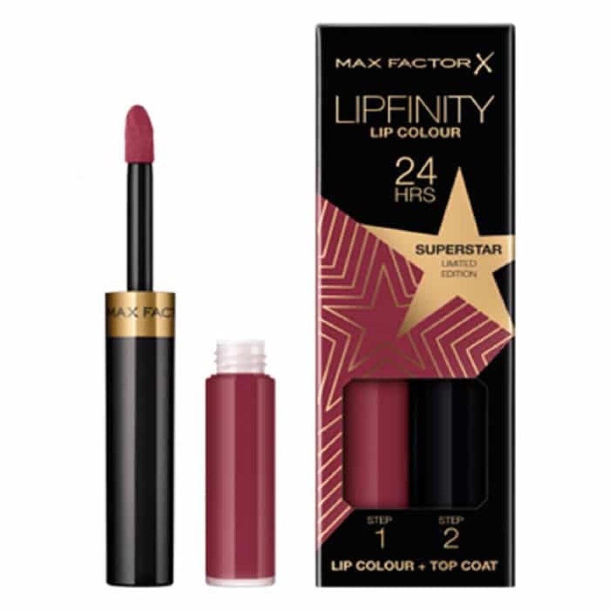 Labial Líquido Max Factor Lipfinity Lip Colour N°86 Superstar 
