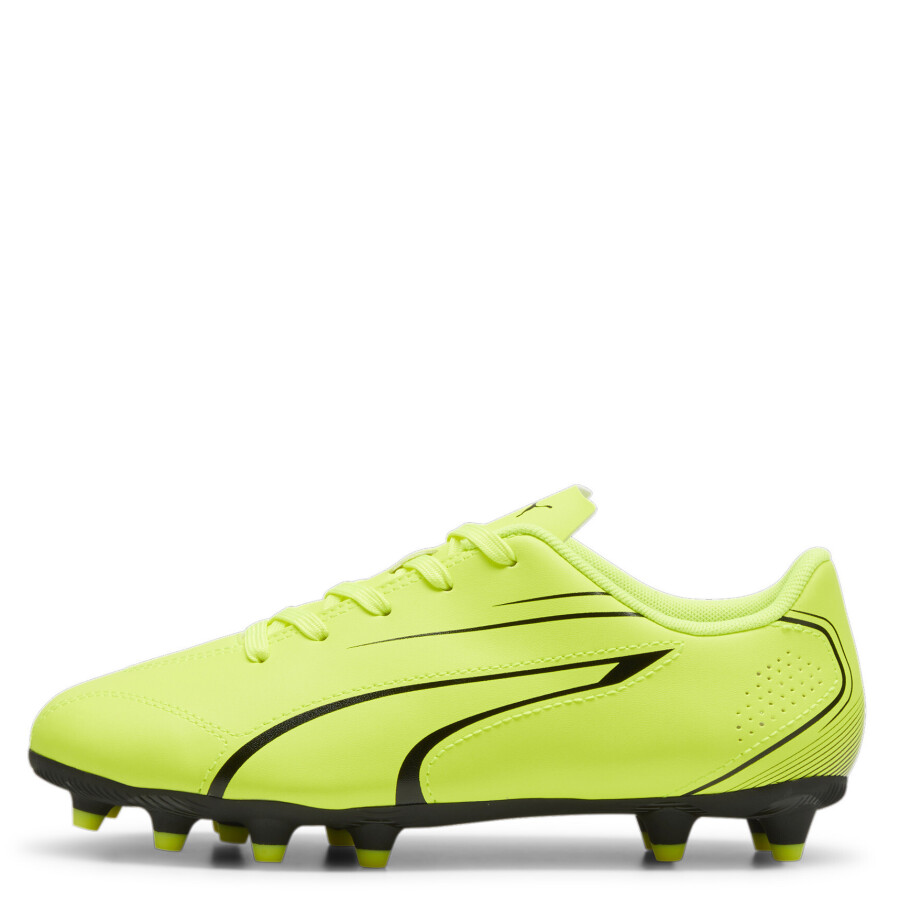 Championes de Niños Puma Fútbol 11 Vitoria FG / AG Verde Lima - Negro