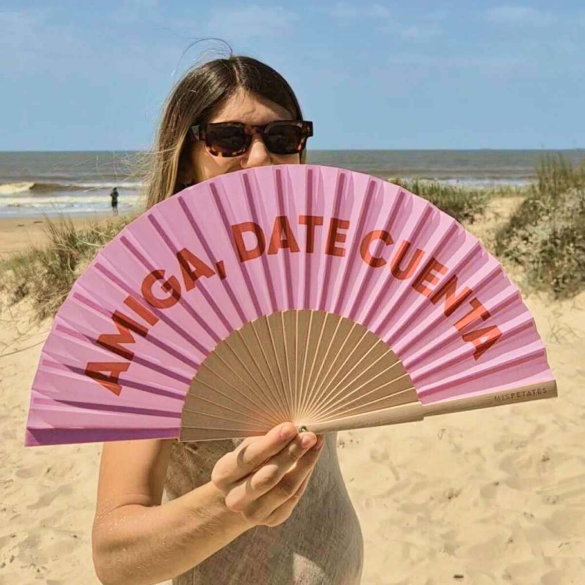 Abanico Mis Petates - Rosa 