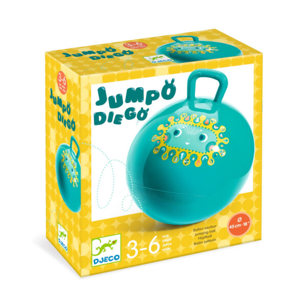 Pelota saltarina Jumpo Diego - Djeco Única