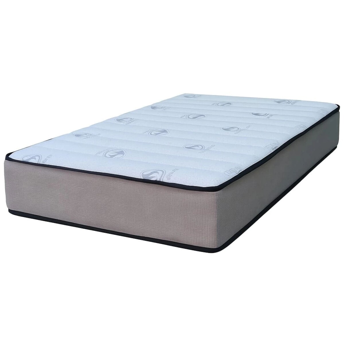 Colchón OGGO Espuma Mega Densidad - Máximo Soporte, Firmeza y Descanso Ortopédico - 1y1/2 Plaza - 110 cm 