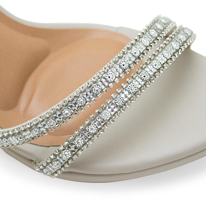 Zapatos Vizzano Taco Alto de Mujer - 6210.1044-29059 Gris-cristal