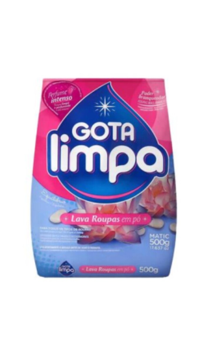 JABON EN POLVO GOTA LIMPIA 500 GRS 
