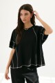 REMERA MACA NEGRO
