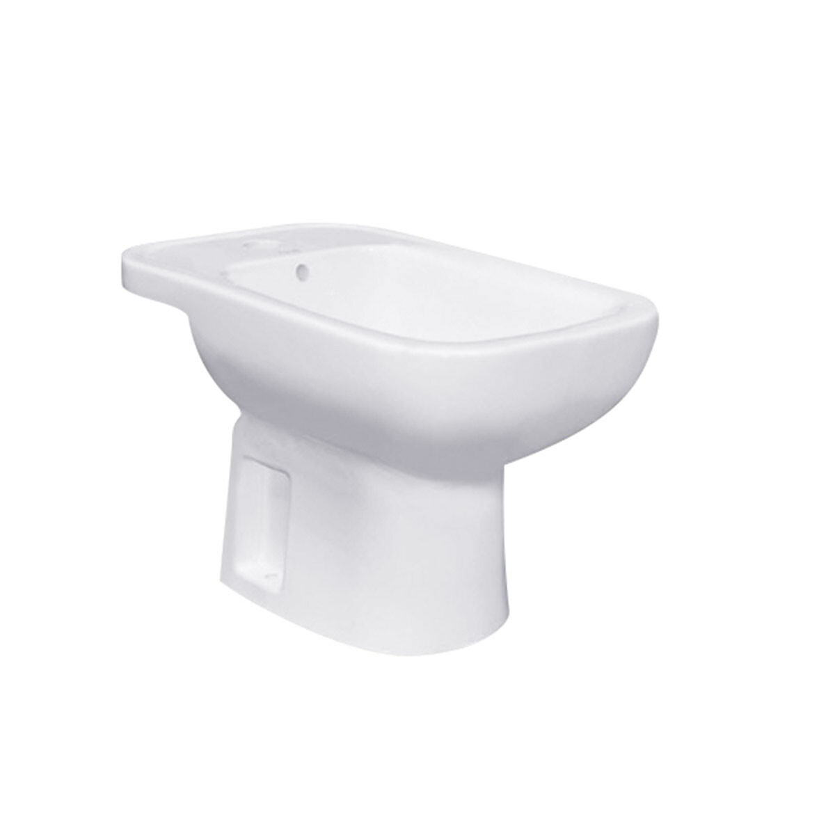 Bidet De Loza Sanitaria Para Baño Linea Torrens Color Blanco 