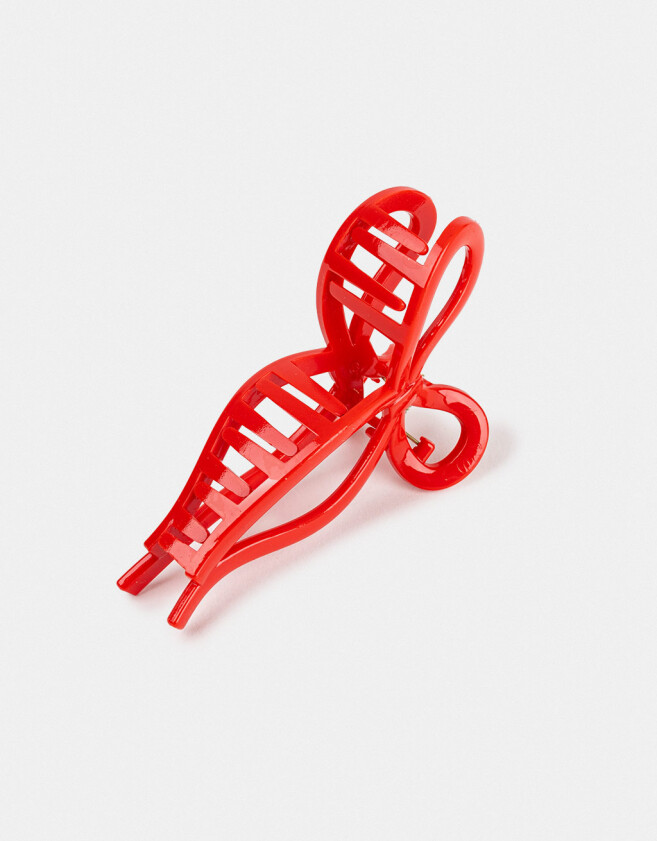 Broche Con moño Broche Acrílico Moño - Rojo Medio