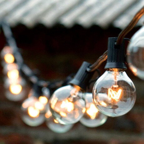 Guirnalda De Luces Para Exterior Sc