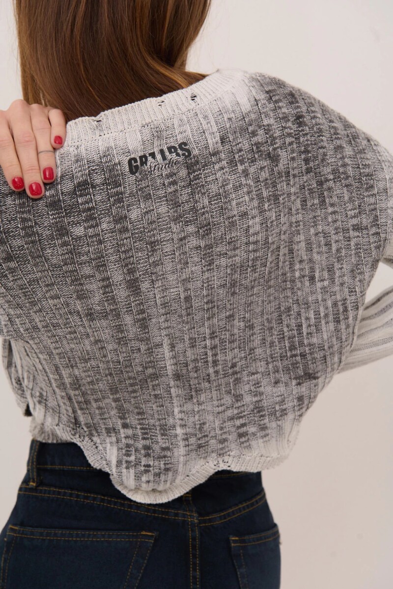 SWEATER SPIKES Blanco