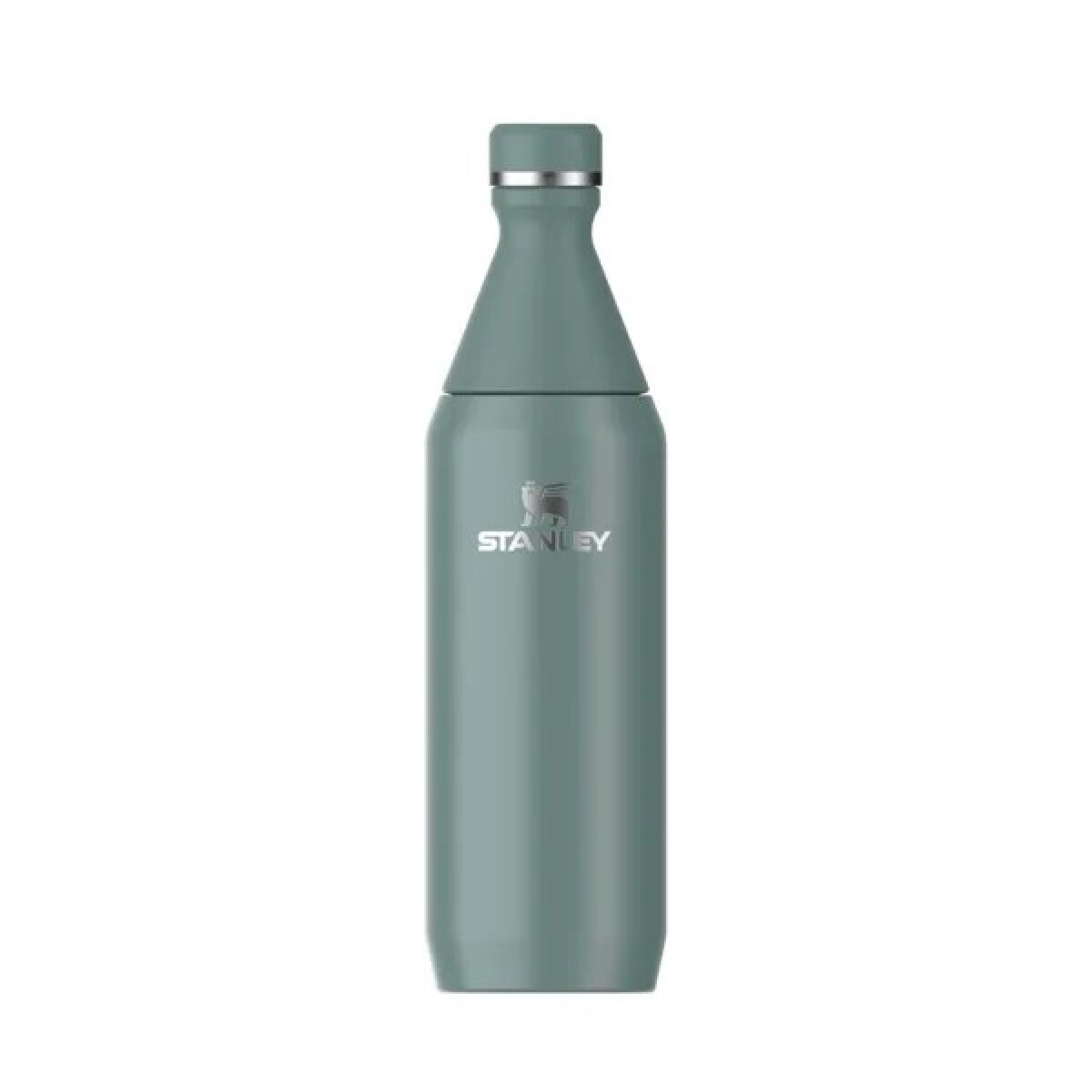 BOTELLA STANLEY ALL DAY SLIM 20 OZ GRIS SHALE (VERDE) 