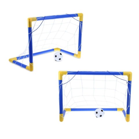 3X2 OUTLET Arco de futbol con pelota, inflador y malla 3x2 Outlet Arco De Futbol Con Pelota, Inflador Y Malla
