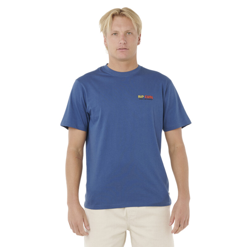Remera Rip Curl Surf Revival Lined Up Remera Rip Curl Surf Revival Lined Up