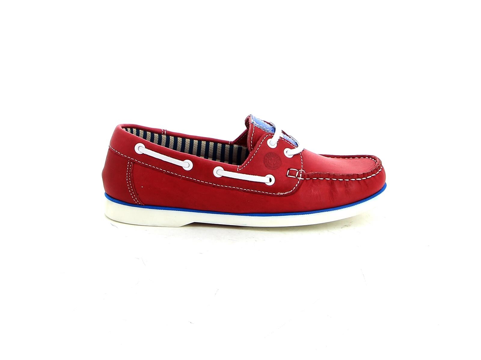 Zapatos Hombre Cuero 1904-03-03 - Rojo-azul 