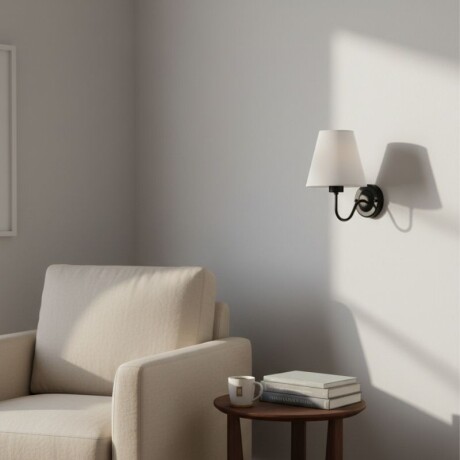 Lampara de Pared Classic Artefacto Para Pared Classic Negro