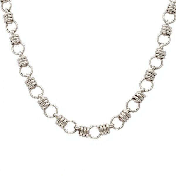 Cadena Rolo entrelazado-Plata 925-Sin Piedra-CD3231 sinpiedra