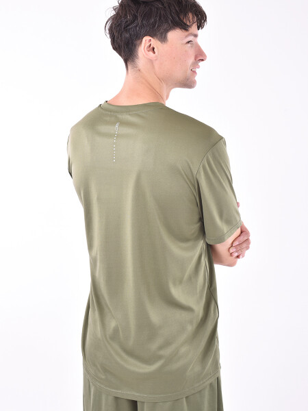 REMERA NIKOLAOS VERDE MILI