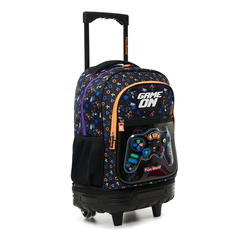 Mochila 46 cm Fun World con carro desmontable Game on Mochila 46 cm Fun World con carro desmontable Game on