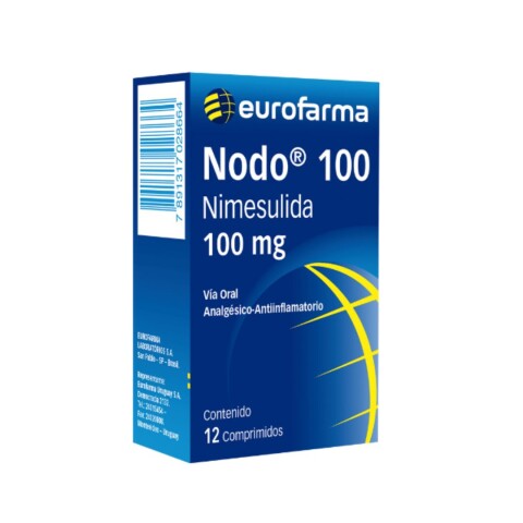 Nodo 100mg 12 Comprimidos Nodo 100mg 12 Comprimidos
