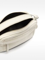 Bolso Bandolera De Nylon crudo
