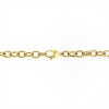 Cadena oro Rolo Oval-Oro bajo -Sin Piedra-CD8023 sinpiedra