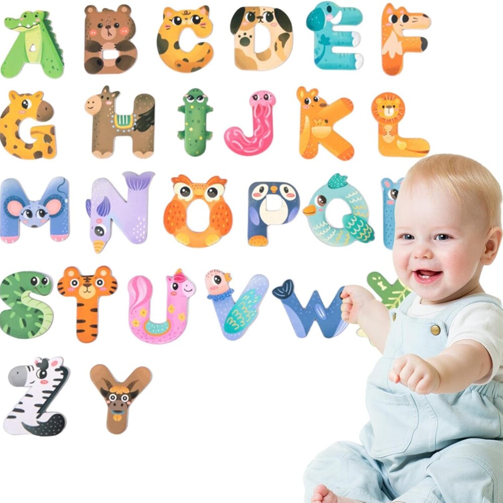 Set imanes divertidos letras