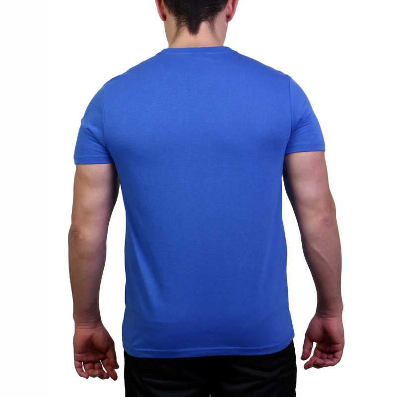 Umbro T-shirt Stripe Hombre M/c Azul