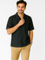 Camisa Tiki Negro