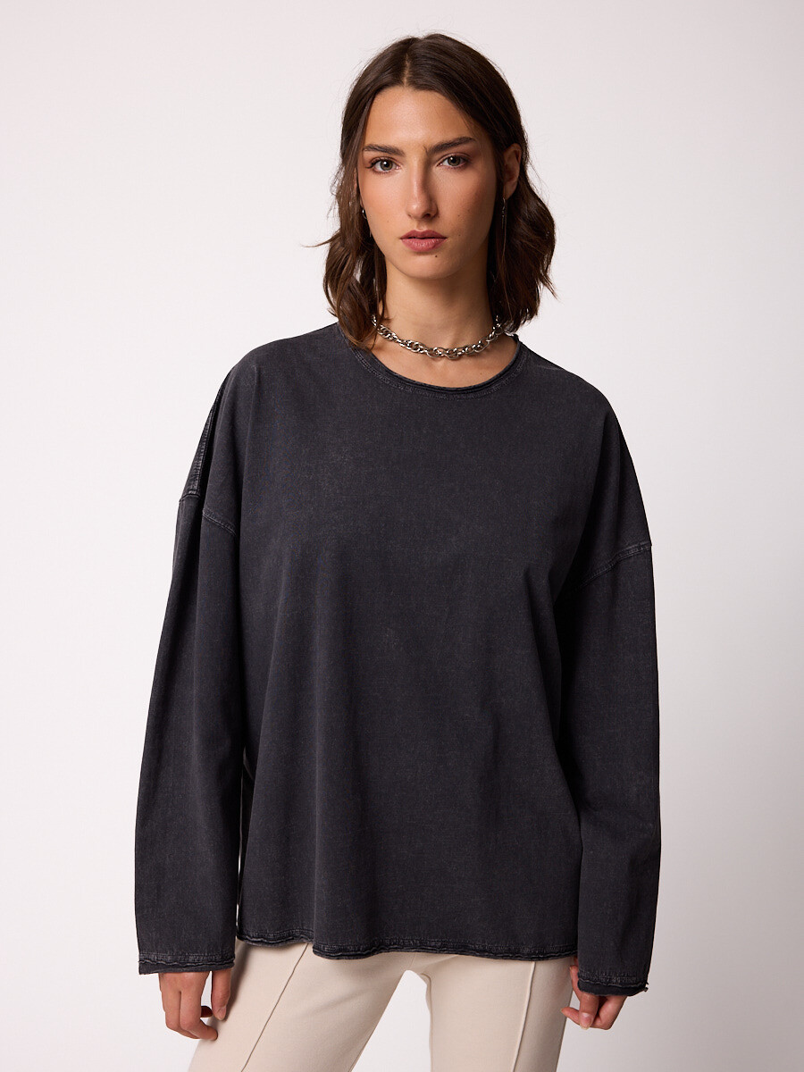 T-SHIRT M/L SOLMER DIXIE - Negro 