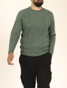 470596 SWEATER CON DISEÑO HARRY Verde