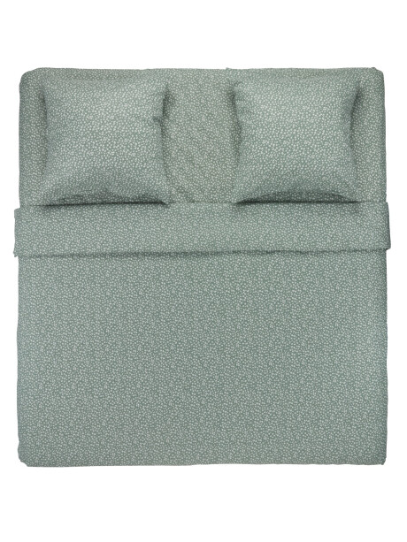 Juego de sábanas HANNA 240x280 verde Juego de sábanas HANNA 240x280 verde