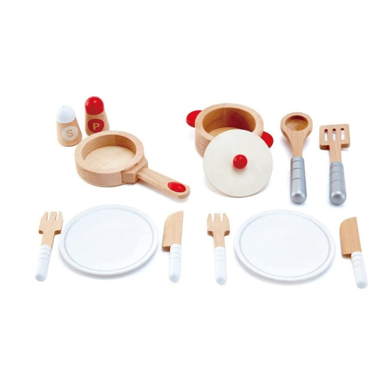 Juego De Cocinar Y Servir Hape Juego De Cocinar Y Servir Hape