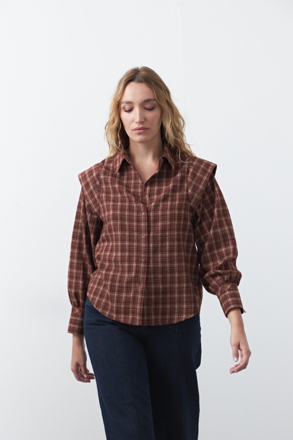 CAMISA BIKI Ladrillo