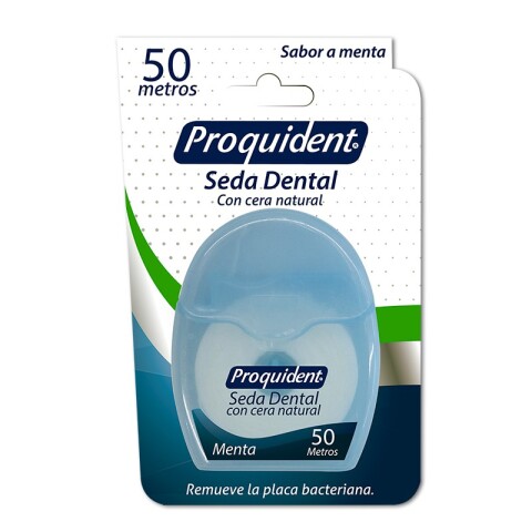 Hilo dental con cera natural 50 mts Proquident Hilo dental con cera natural 50 mts Proquident