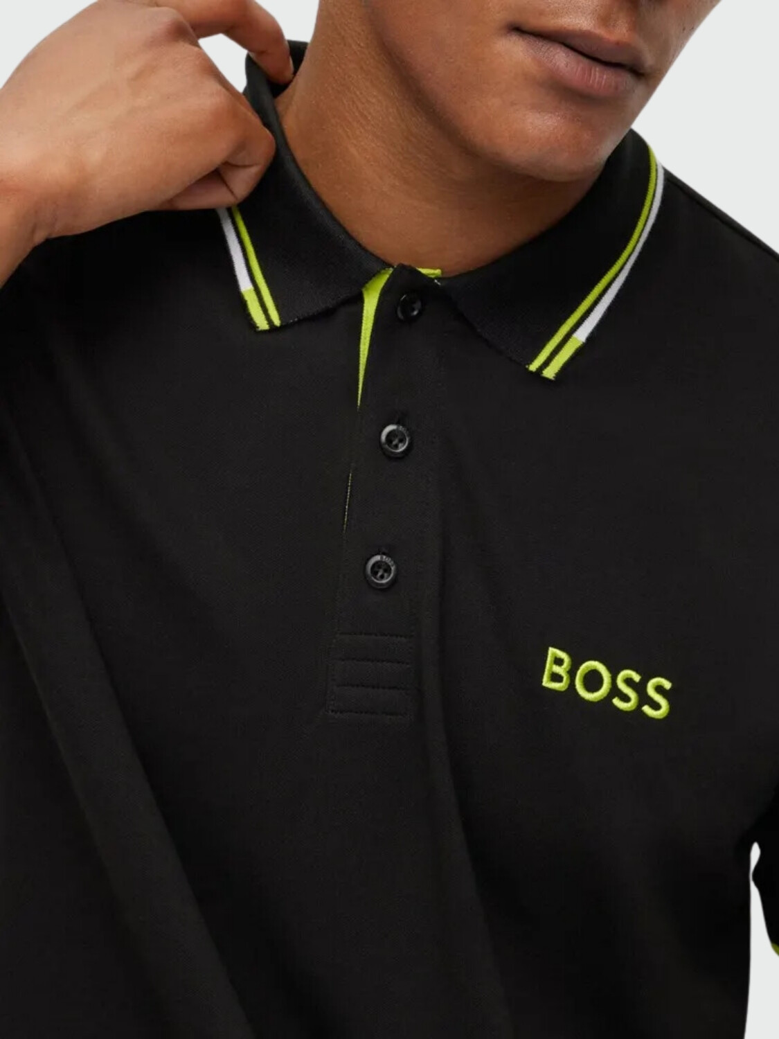 BOSS -Remera polo de algodón, regular fit, PADDY PRO 0