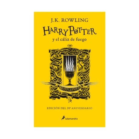 Libro Harry Potter y el Cádiz de Fuego - Edición Hufflepuff Libro Harry Potter y el Cádiz de Fuego - Edición Hufflepuff
