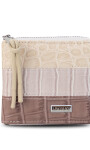 BILLETERA CANDELA CROCO PIEL CUARZO MAUVE