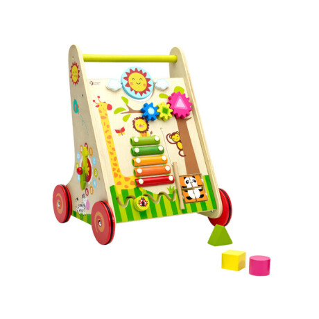 Caminador Classic World multicolor en madera