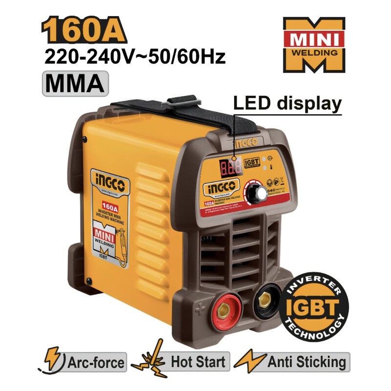Soldadora Inverter Ingco 160Amp IGBT Soldadora Inverter Ingco 160Amp IGBT
