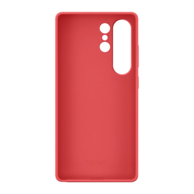 Funda Samsung Silicone Case para Galaxy S25 Ultra Red