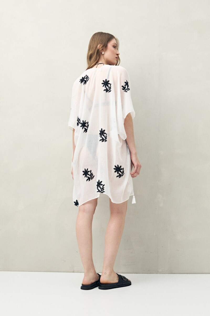 PONCHO ARTEMAS Blanco