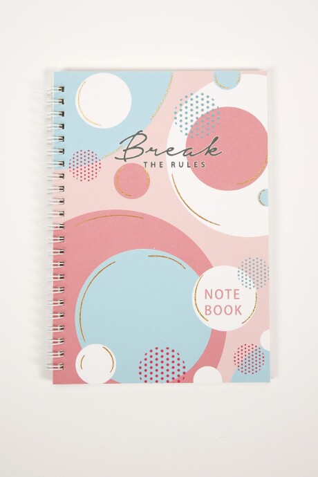 Cuaderno Gogh A5 70g 80 Hojas Estampado 1