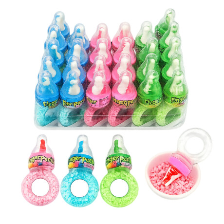 CHUPETIN ANILLO CON POLVO ACIDO Display x30 Unidades CHUPETIN ANILLO CON POLVO ACIDO Display x30 Unidades