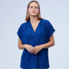 Blusa Labrada Oversize AZUL