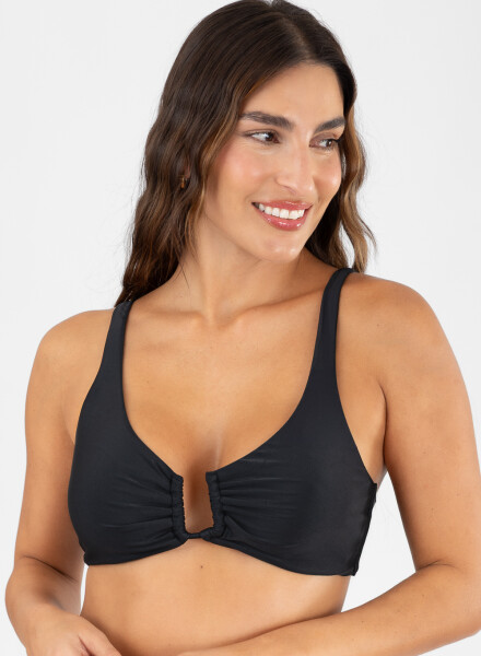 Top leona Negro