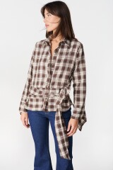 Camisa Loose Cuadrille