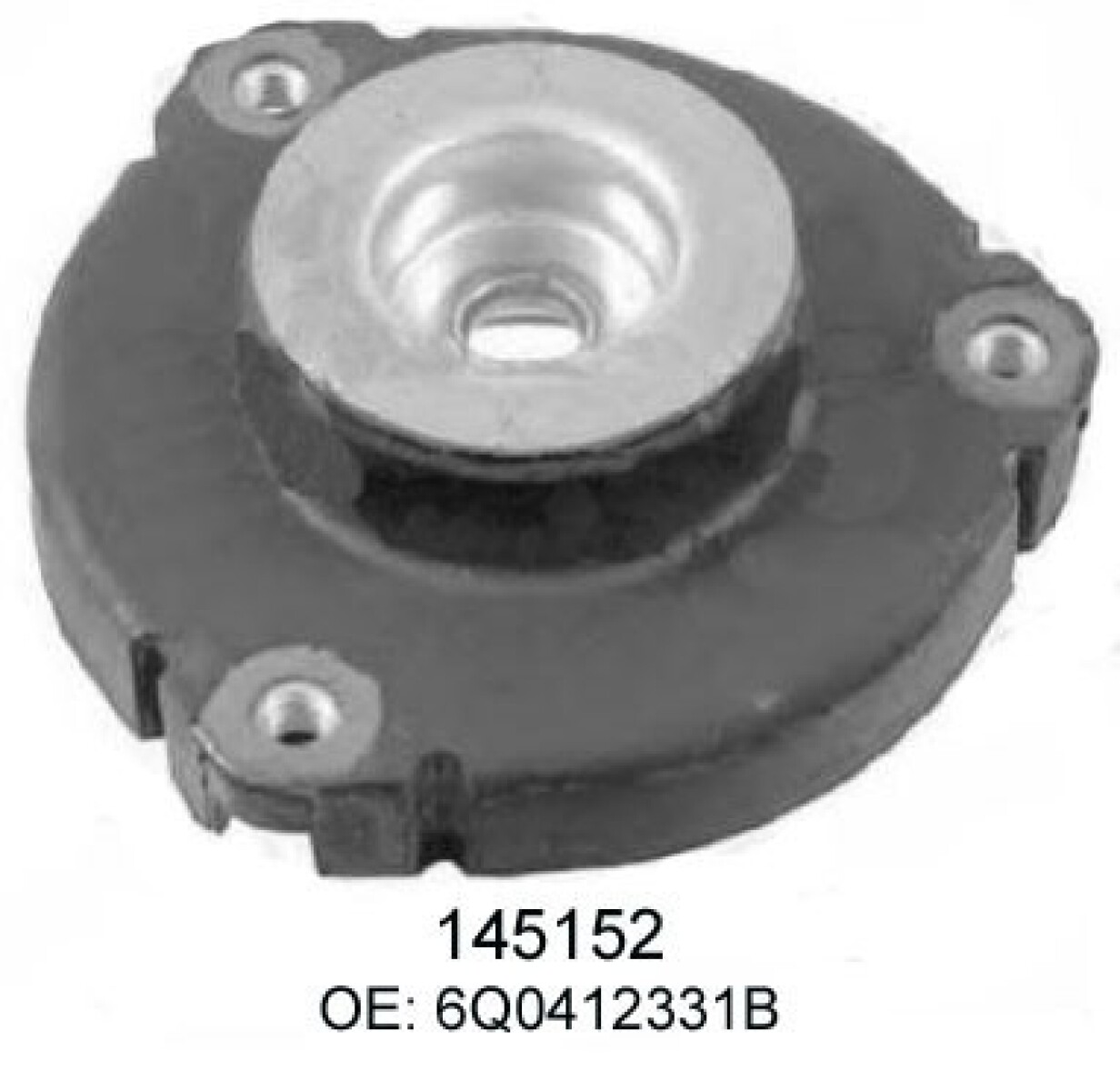 CAZOLETA AMORTIGUADOR VOLKSWAGEN FOX 03/ POLO 00/ SURAN - 