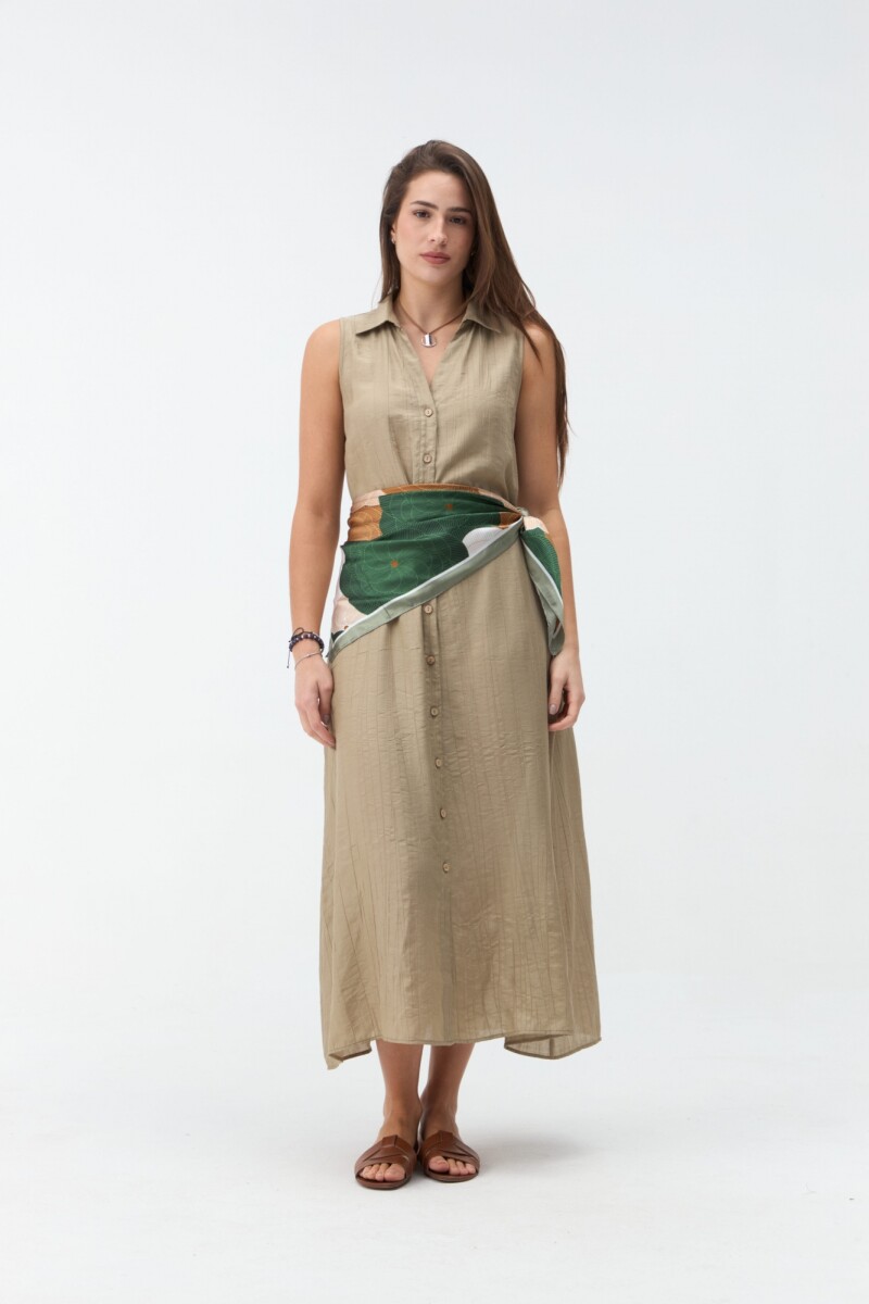 VESTIDO AVENIA - Visón 