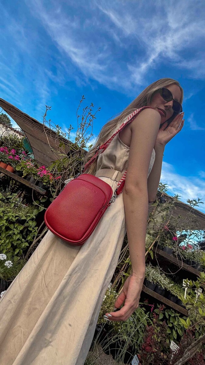 PHONE BAG VALERIANA - GRANATE 