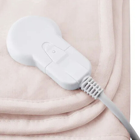 Calienta Cama 1 Plaza Polar Lavable 2 Niveles Cuori Paradise Salmón