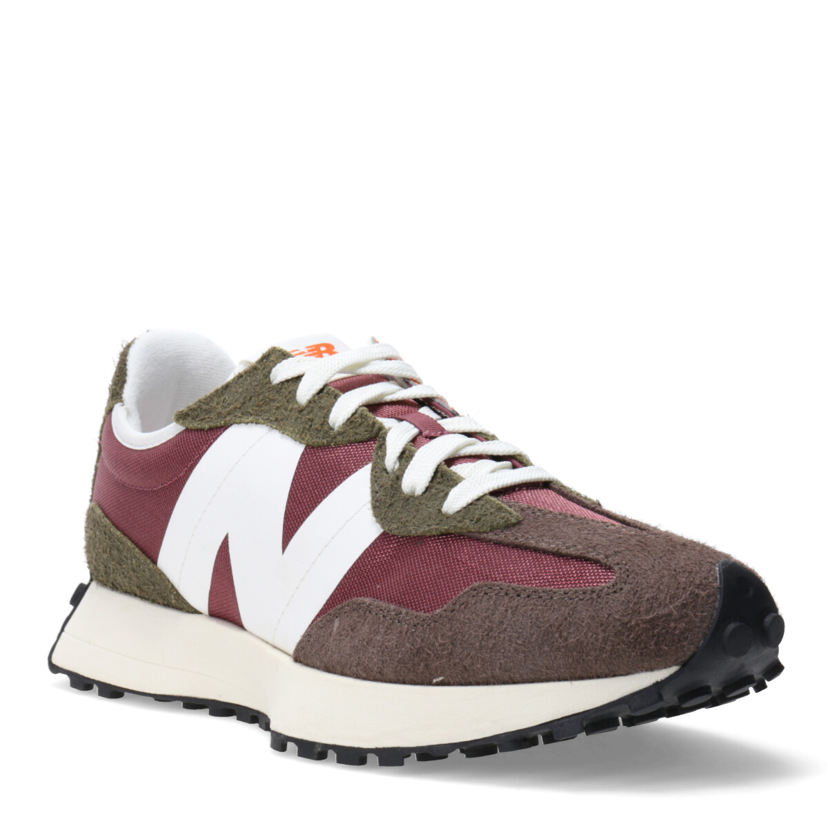 Championes de Hombre New Balance 327 Bordo Marron Verde New Balance 184.327HD9723 Stadium